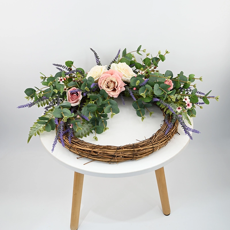 Rose And Tulip Wreath Rose And Tulip Wreath