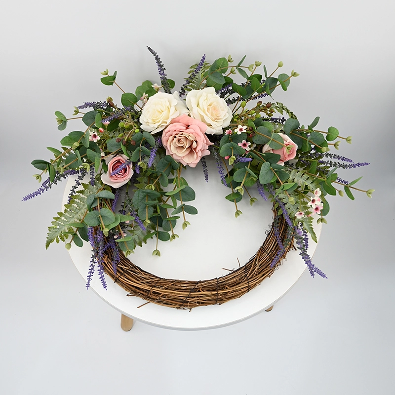 Rose And Tulip Wreath