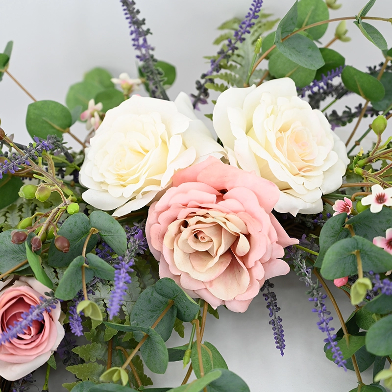 Rose And Tulip Wreath Rose And Tulip Wreath