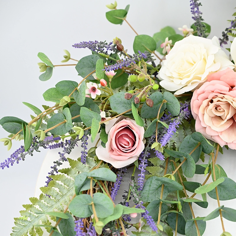 Rose And Tulip Wreath Rose And Tulip Wreath
