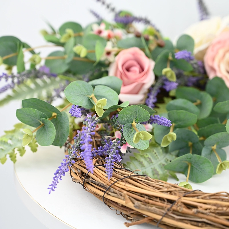 Rose And Tulip Wreath Rose And Tulip Wreath