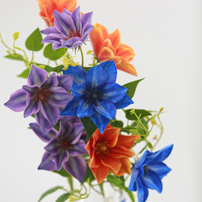 Artificial Clematis Flowers