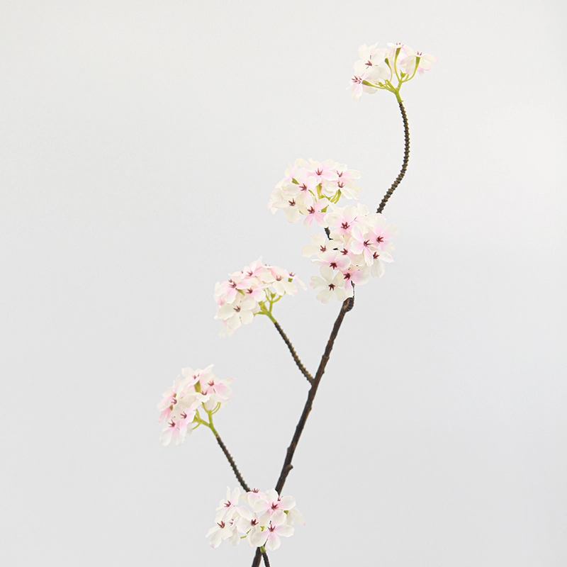 6 Heads Artificial Pear Blossom 6 Heads Artificial Pear Blossom