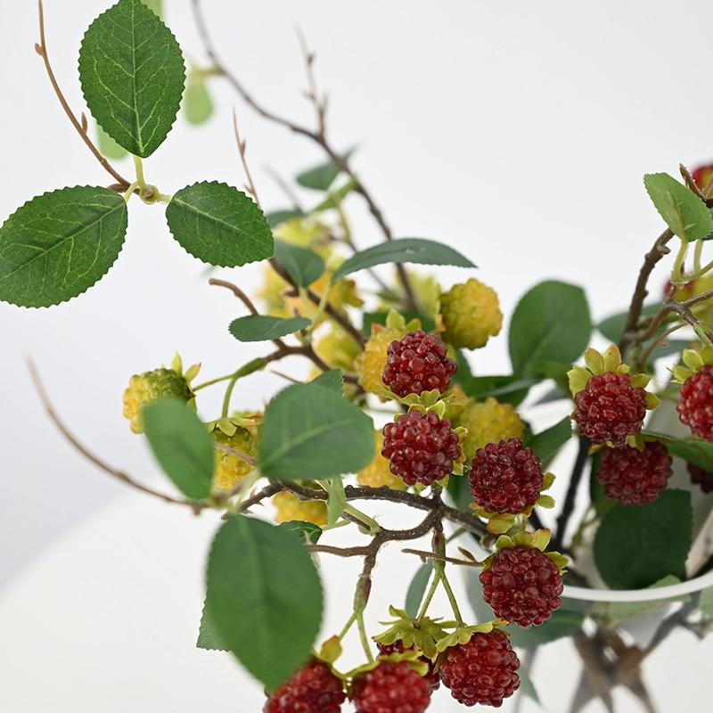 Artificial Raspberries Stem Artificial Raspberries Stem
