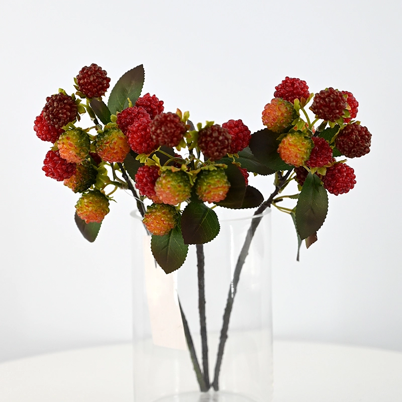 29cm Artificial Raspberry Stem