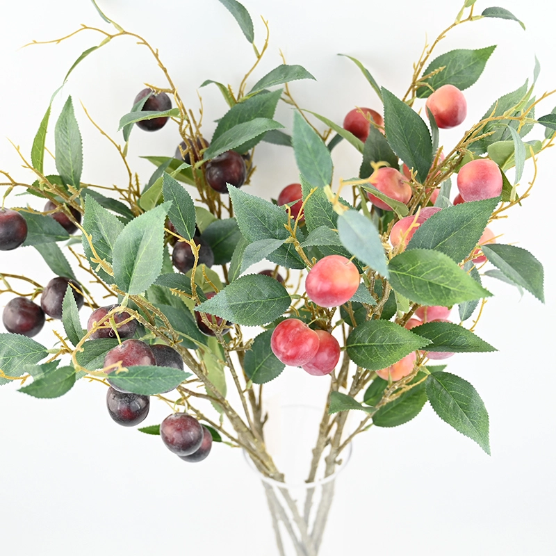 Artificial Big Plum Stem Artificial Big Plum Stem