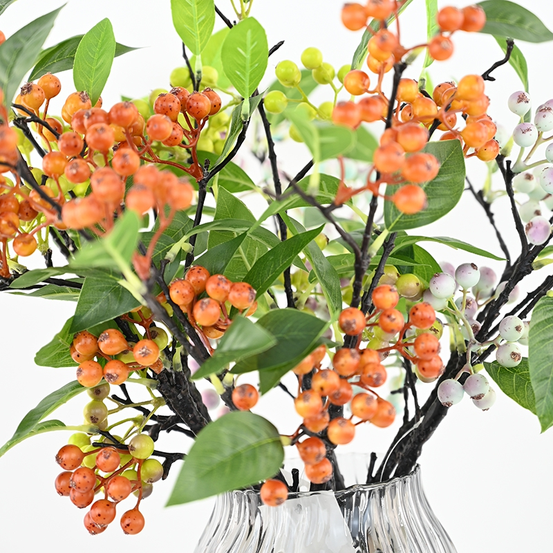 Short-stem Artificial Wild Berries