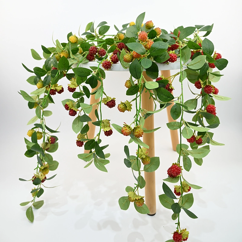 Long-strip Artificial Raspberry