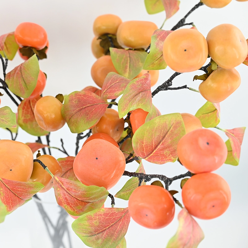 Frosted Artificial Persimmon