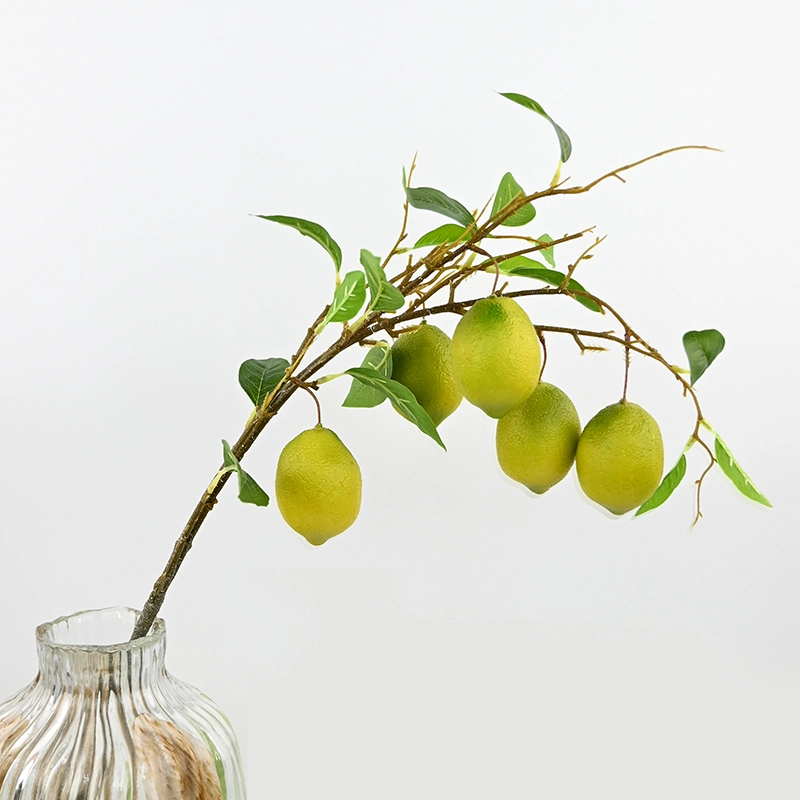 92cm Artificial Large Lemon Branch