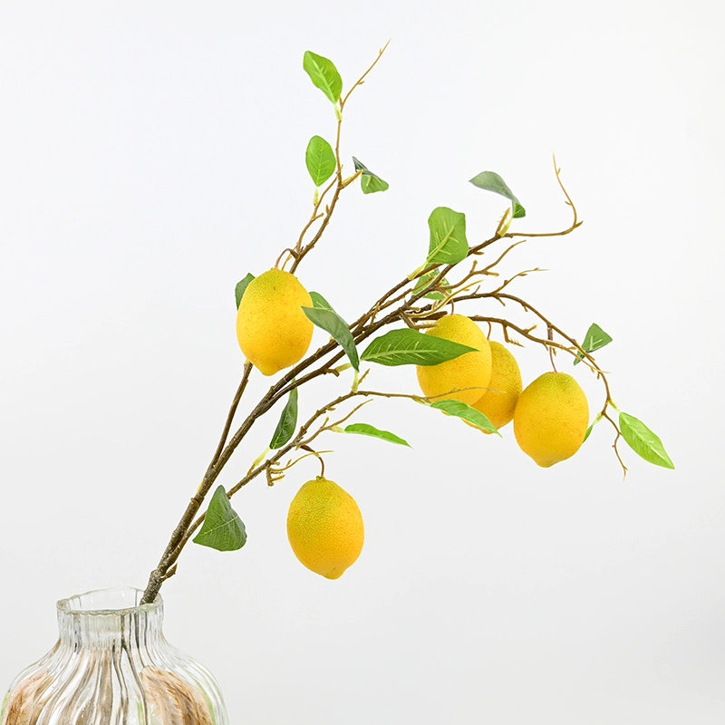 92cm Artificial Large Lemon Branch 92cm Artificial Large Lemon Branch