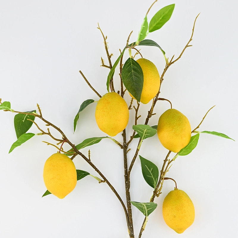92cm Artificial Large Lemon Branch 92cm Artificial Large Lemon Branch