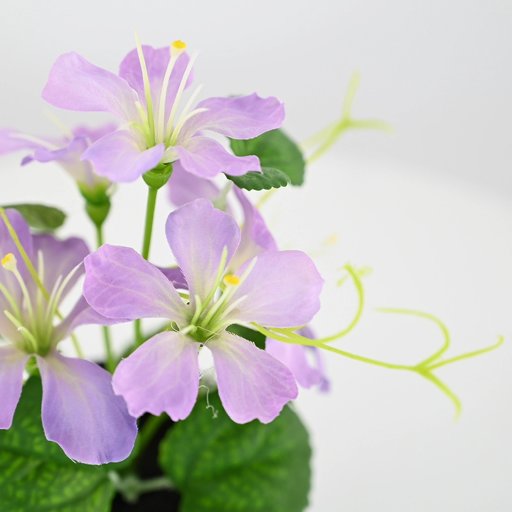 Artificial Geranium Potted Plant Artificial Geranium Potted Plant