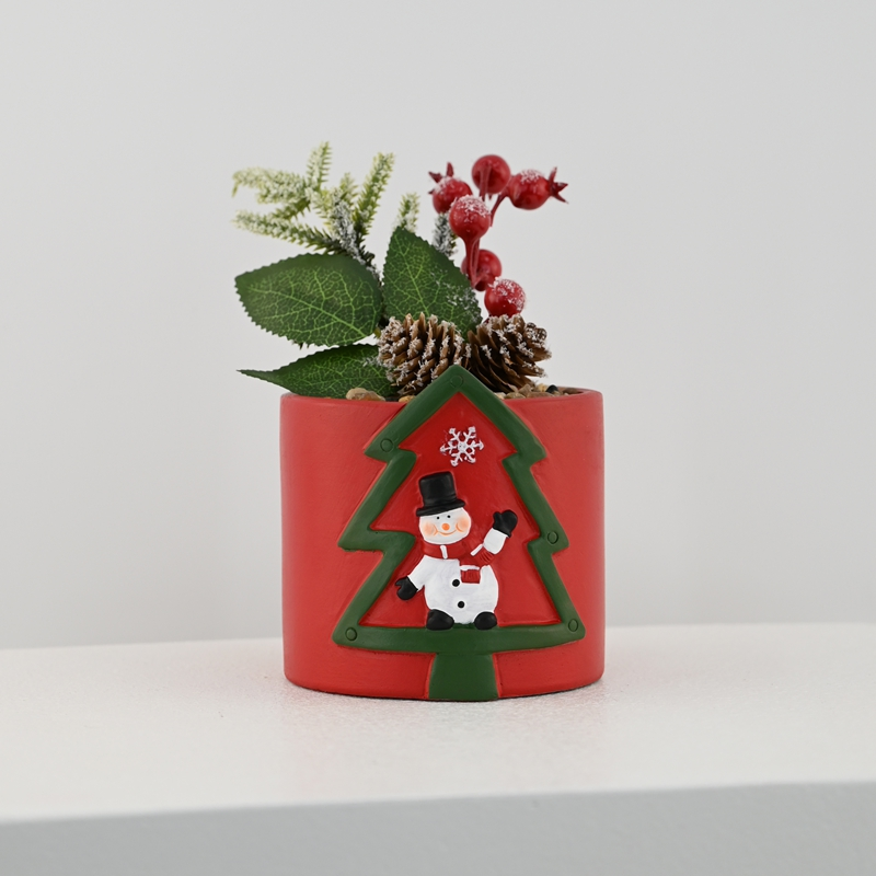 Christmas Mini Forest Potted Plants