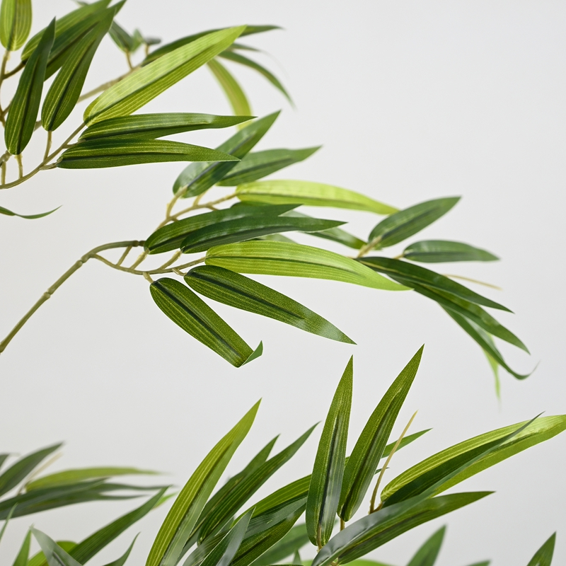 small artificial bamboo plant