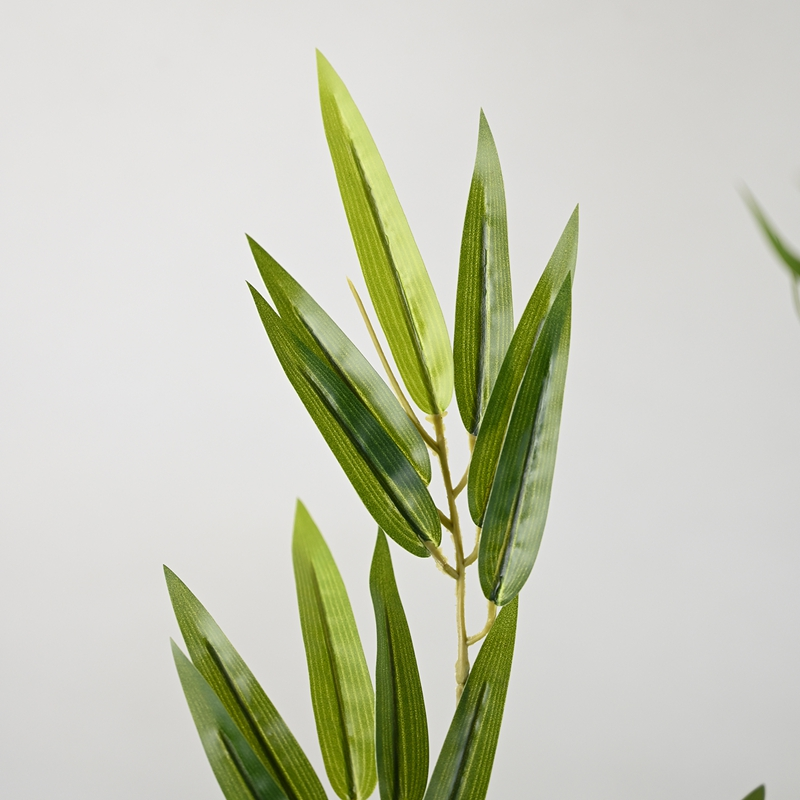 small artificial bamboo plant