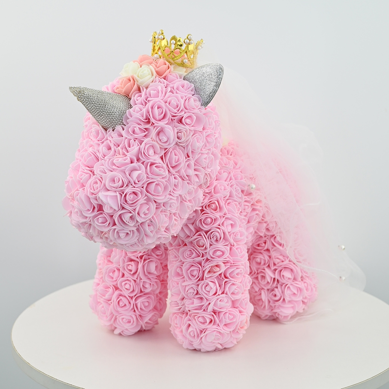 34CM Rose Unicorn 34CM Rose Unicorn