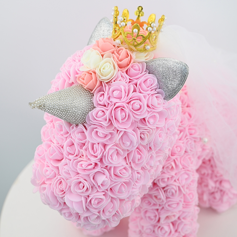34CM Rose Unicorn 34CM Rose Unicorn