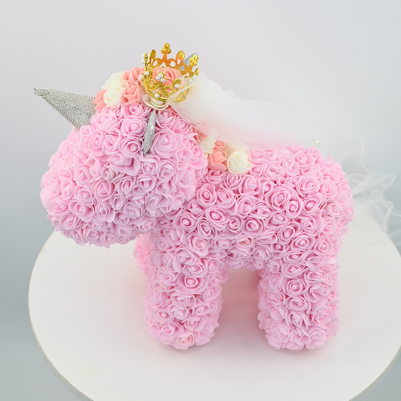 34CM Rose Unicorn 34CM Rose Unicorn