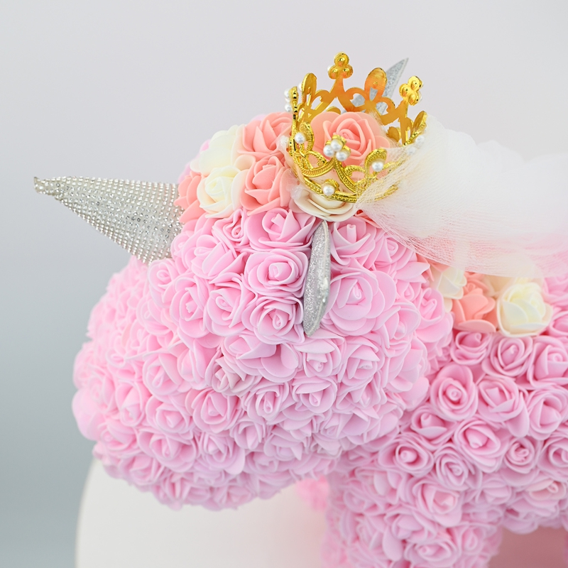 34CM Rose Unicorn
