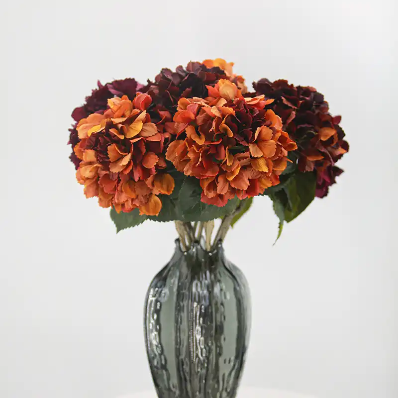 Real Touch Serrated Hydrangea