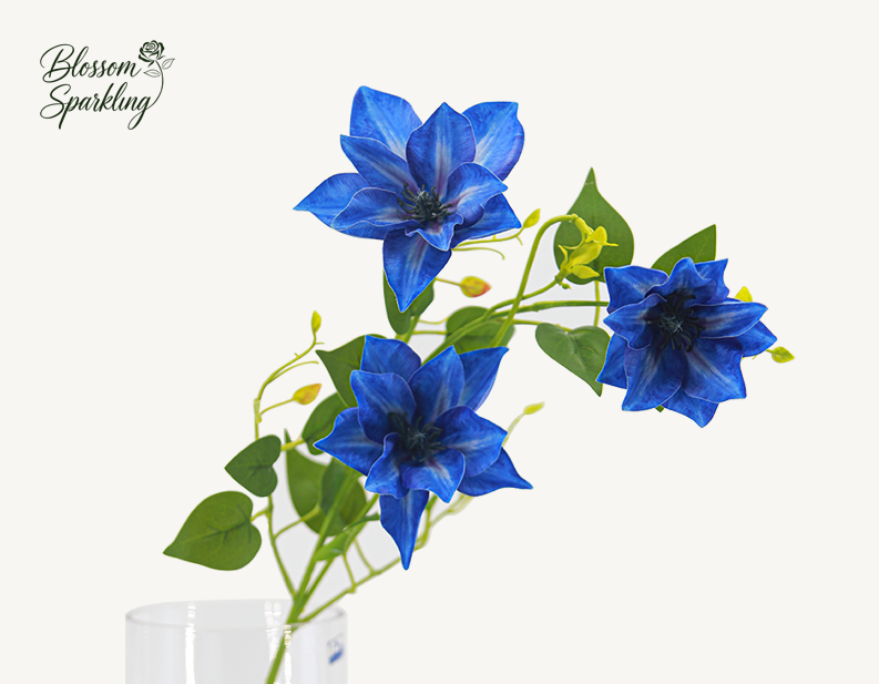 Artificial Clematis Flowers